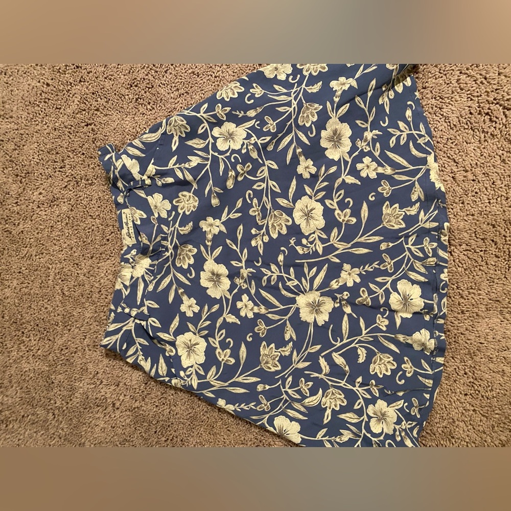 Flowy Skirt With Flowers